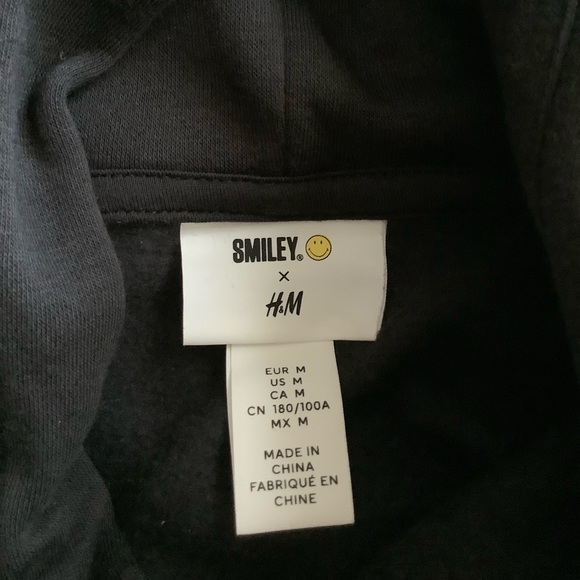 Smiley x H&M Man’s Sweatshirt - Picture 10 of 16